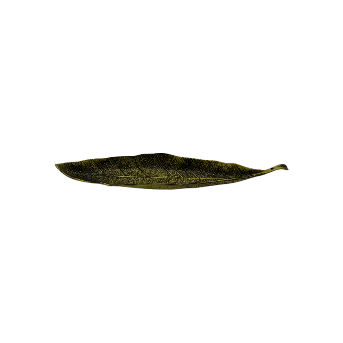 Porta Incienso Hoja Metal 21cm