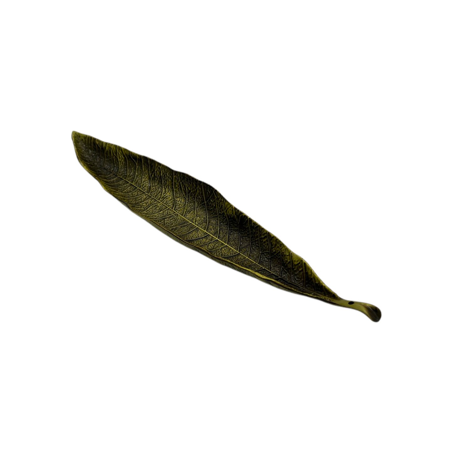 Porta Incienso Hoja Metal 21cm