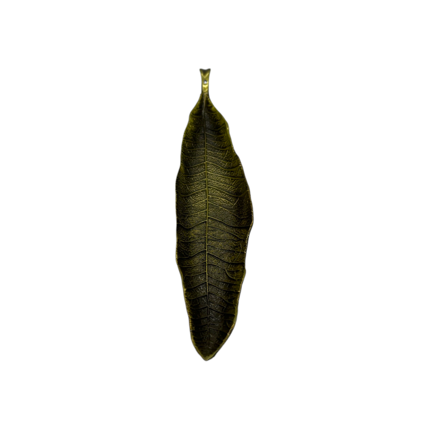 Porta Incienso Hoja Metal 21cm