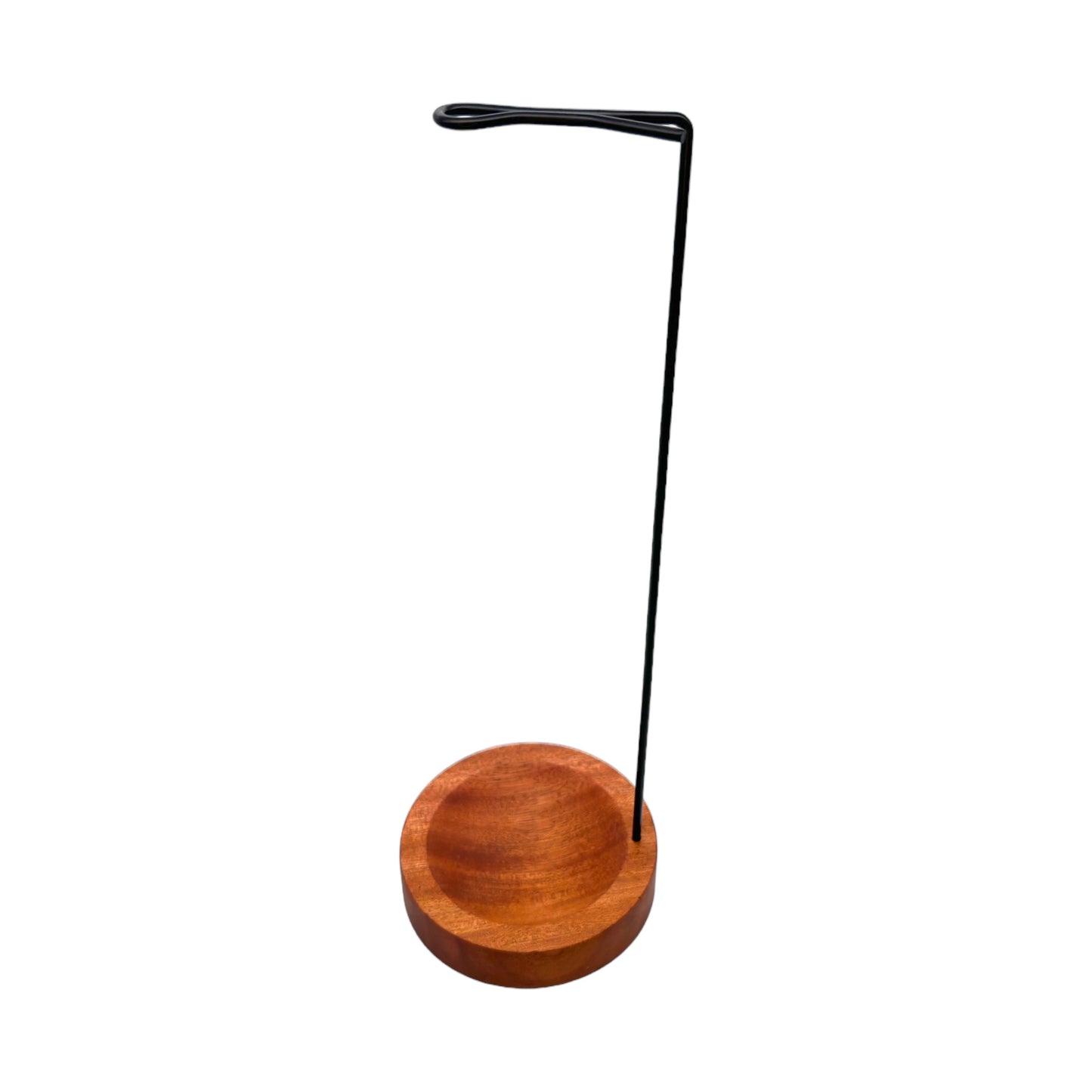 Porta Incienso Vertical Base Circular Madera 9cm