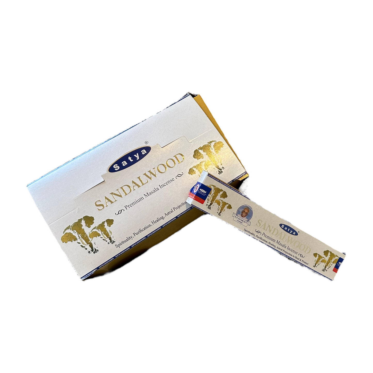 Satya - Incienso Sandalwood (Sándalo)