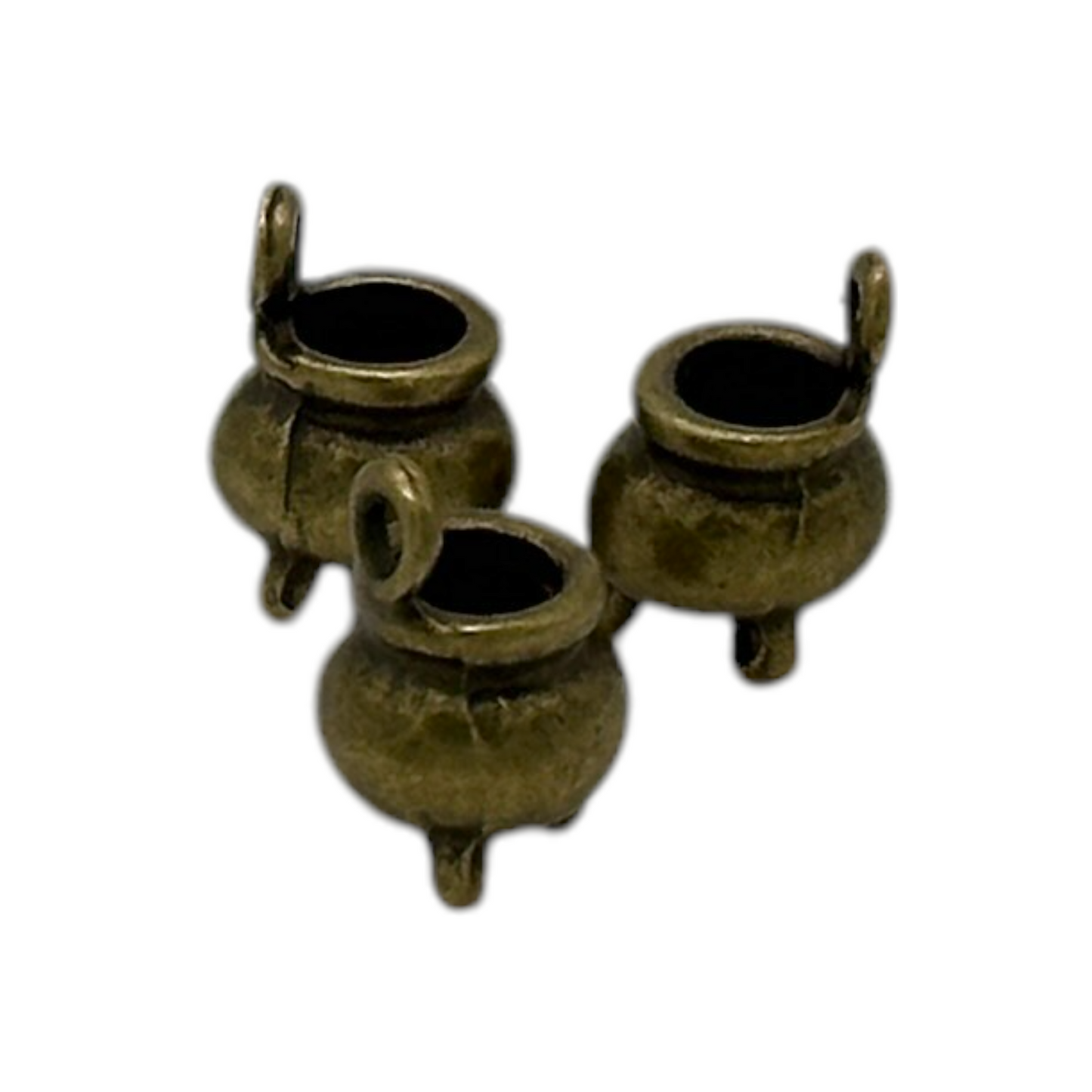 Charm Caldero Color Bronce 5mm