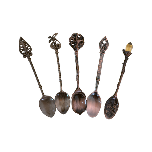 Cucharita Vintage Color Bronce 12cm