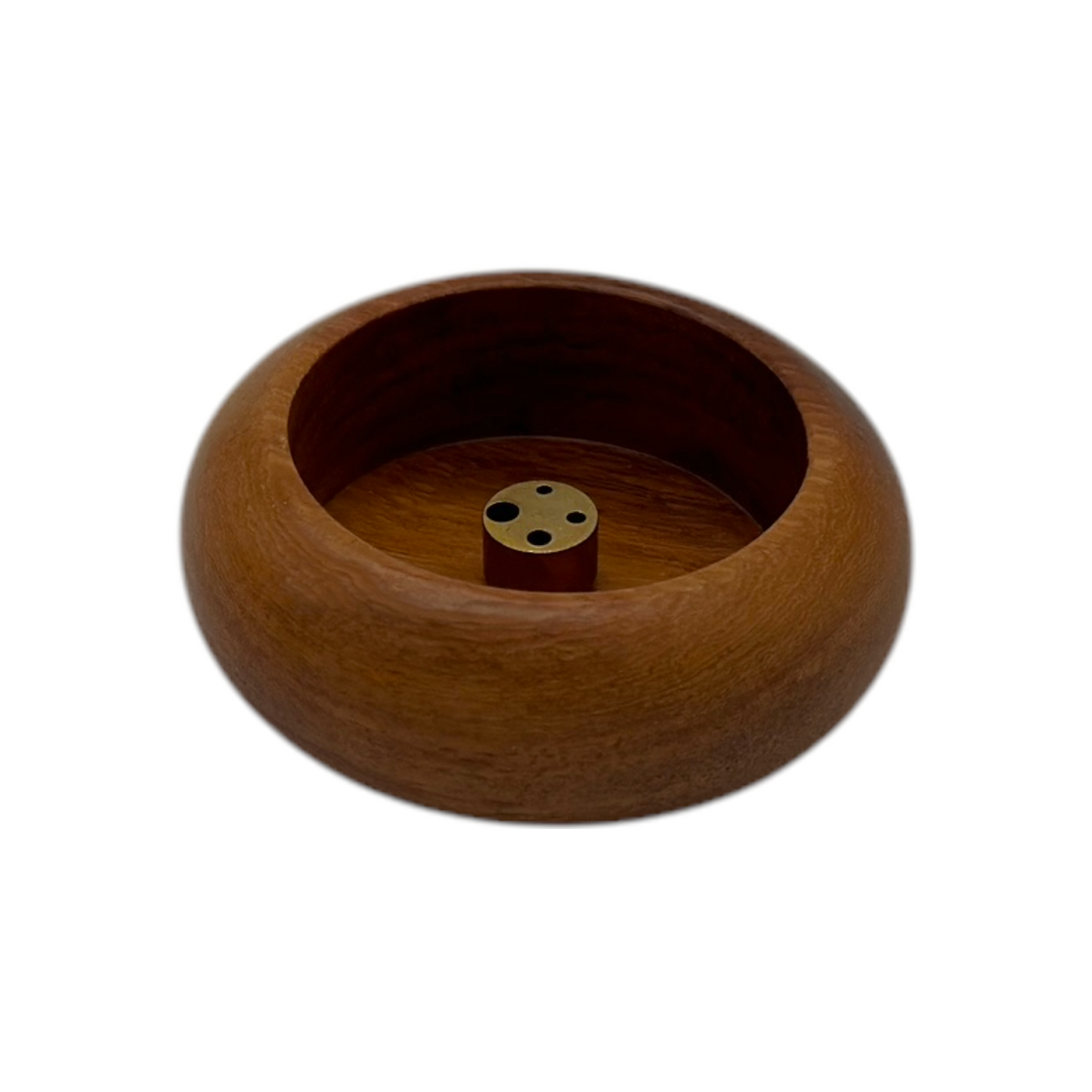 Porta Incienso Vertical Base Madera Redonda 5.5cm