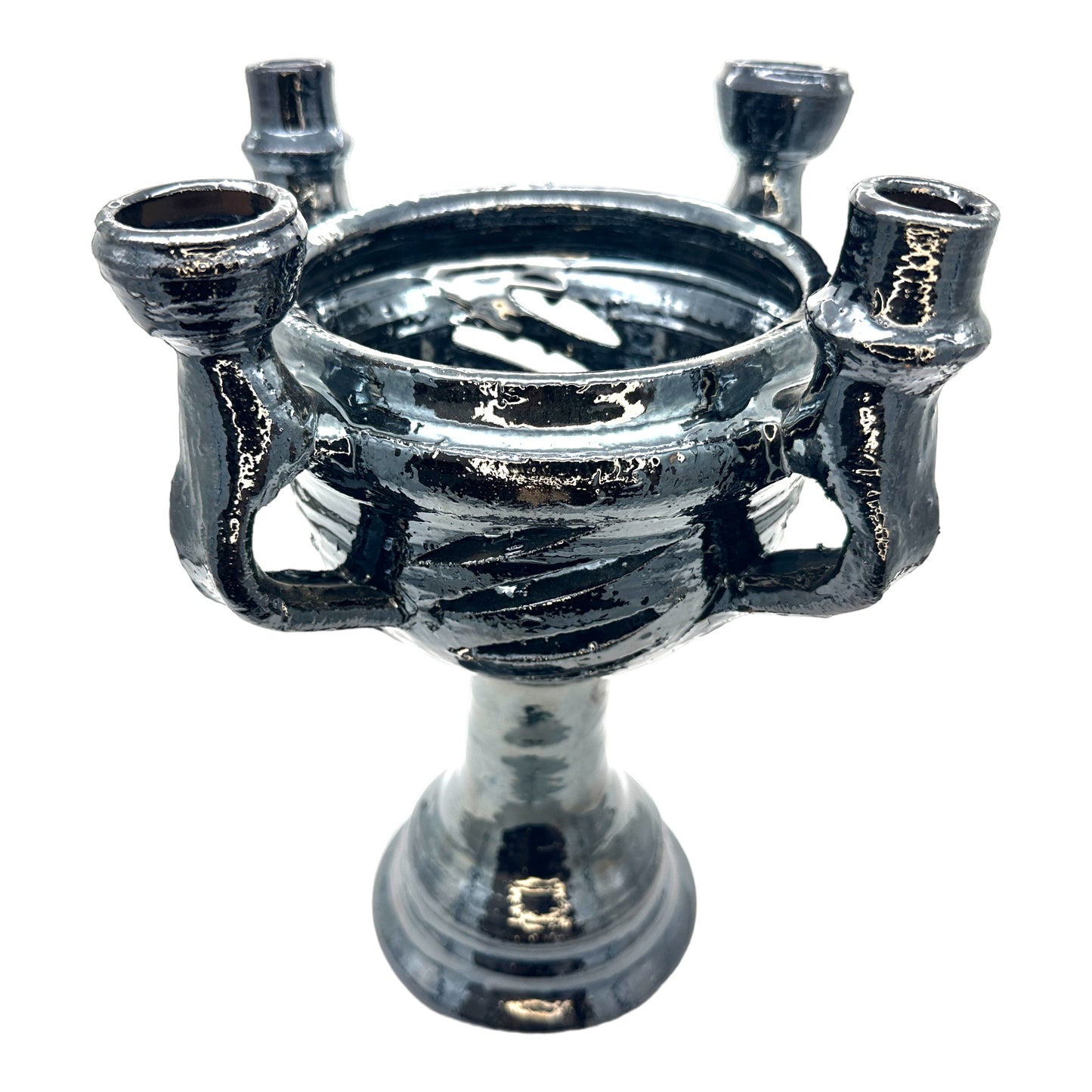 Copalero Especial Jumbo C/Porta Velas 19cm X 28cm Esmaltada