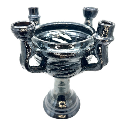 Copalero Especial Jumbo C/Porta Velas 19cm X 28cm Esmaltada