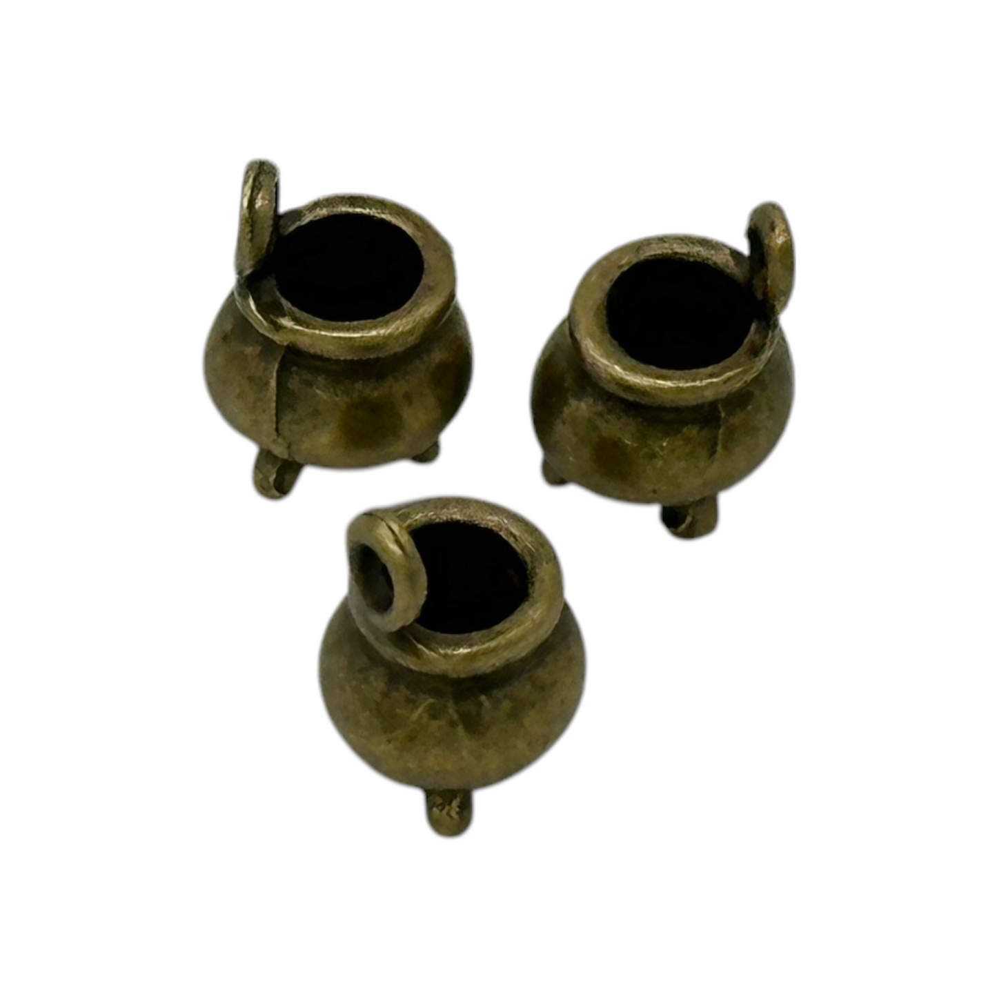 Charm Caldero Color Bronce 5mm