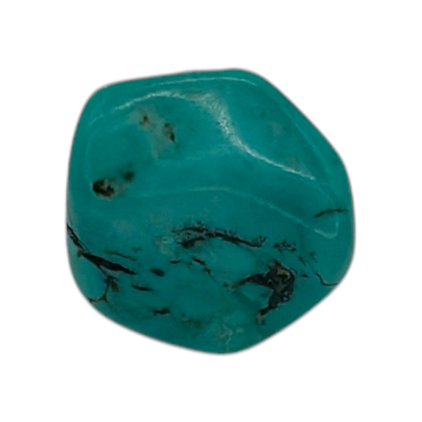 Turquesa Verde Rolada (pieza ~1.5-2cm)